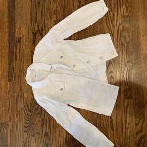 Old Navy white jean jacket